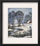 Currier & Ives: Winter Moonlight