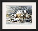 Currier & Ives Winter Scene