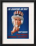Wwii: Careless Talk Poster