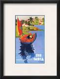 Indian Travel Poster  1938