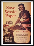 Wwii: 'Save Waste Paper'
