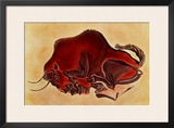 Rock Painting of a Bison  Late Magdalenian  13000 BC