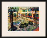 The Asylum Garden at Arles  c1889
