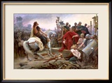 Vercingetorix Throws Down His Arms at the Feet of Julius Caesar  1899