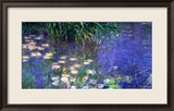 Waterlilies (Les Nympheas)  Study of the Morning Water