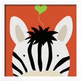 Peek-a-Boo XII  Zebra