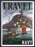 US Navy Travel Poster
