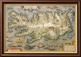 Map of Iceland