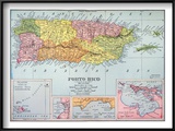 Map: Puerto Rico  1900