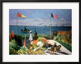 The Terrace at Sainte-Adresse  1867