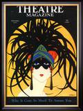 Theatre  Masks Magazine  USA  1920