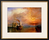 The "Fighting Temeraire" Tugged to Her Last Berth to be Broken Up  Before 1839