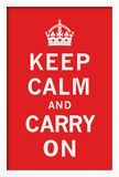 Keep Calm and Carry On