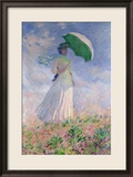Woman with a Parasol Turned to the Right  1886