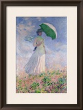 Woman with a Parasol Turned to the Right  1886