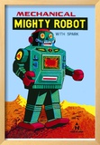 Mechanical Green Mighty Robot with Spark