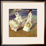 A Walk on the Beach  1909