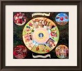 Tabletop of the Seven Deadly Sins and the Four Last Things
