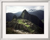Inca Site  Machu Picchu  Unesco World Heritage Site  Peru  South America