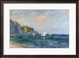 Cliffs and Sailboats at Pourville