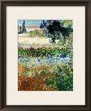 Garden in Bloom  Arles  c1888