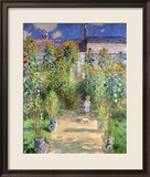 The Artist's Garden at Vetheuil  1880