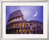 The Colosseum at Night  Rome  Italy