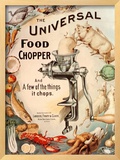 Food Choppers Mincers the Universal Cooking Appliances Gadgets  USA  1890