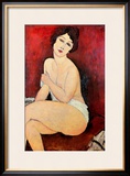 Large Seated Nude