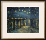 Starry Night over the Rhone  c1888