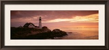 Portland Head Lighthouse  Cape Elizabeth  Maine  USA
