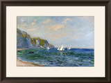 Cliffs and Sailboats at Pourville