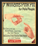 Dr Williams Pin Pills Medical Medicine  UK  1890
