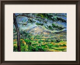 Mont Sainte-Victoire with Large Pine-Tree  circa 1887