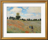 Wild Poppies  Near Argenteuil (Les Coquelicots: Environs D'Argenteuil)  1873