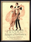 Erasmic Soap Perfume  Evening-Dress Dancing  UK  1920