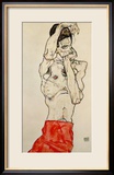 Standing Male Nude with Red Loincloth  1914