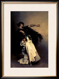 The Spanish Dancer  Study for "El Jaleo " 1882