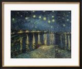 Starry Night over the Rhone  c1888