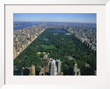 Aerial View of Central Park  NYC