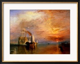 The "Fighting Temeraire" Tugged to Her Last Berth to be Broken Up  Before 1839