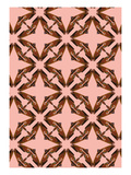 Pink Floral Moth Tiles