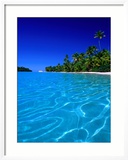 Tropical Lagoon Waters  Aitutaki  Southern Group  Cook Islands