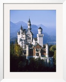 Neuschwanstein Castle  Fussen Bavaria  South Germany