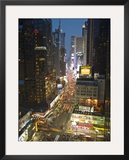 Broadway Looking Towards Times Square  Manhattan  New York City  USA