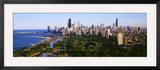 Aerial View of Skyline  Chicago  Illinois  USA