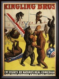 Ringling Bros  Poster  1900