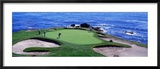 Golfers Pebble Beach  California  USA