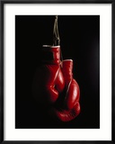 Hanging Boxing Gloves