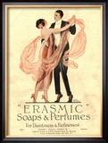 Erasmic Soap Perfume  Evening-Dress Dancing  UK  1920